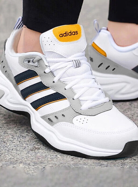 阿迪达斯男鞋秋新款复古透气运动鞋缓震休闲STRUTTER老爹鞋GX0670