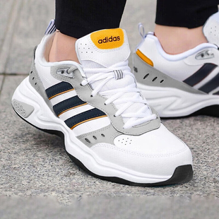 阿迪达斯男鞋秋新款复古透气运动鞋缓震休闲STRUTTER老爹鞋GX0670