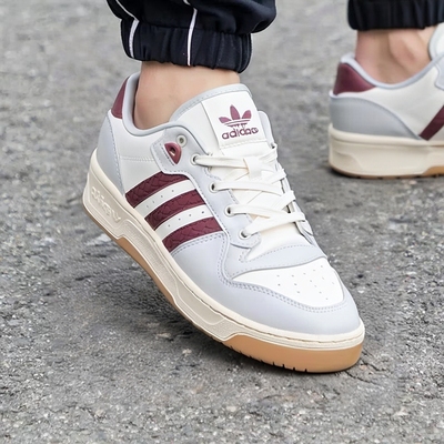 阿迪达斯休闲鞋男鞋秋季新款运动鞋三叶草RIVALRY LOW低帮板鞋