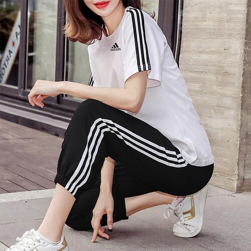 透气休闲套装Adidas假一赔十