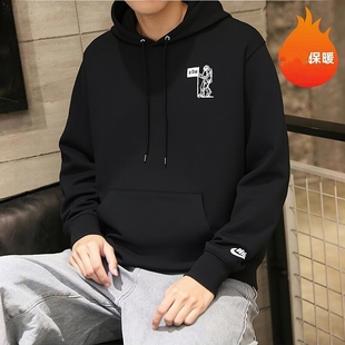 针织外套厚款 新款 运动服HQ8595 连帽套头衫 Nike耐克宇航员卫衣男士