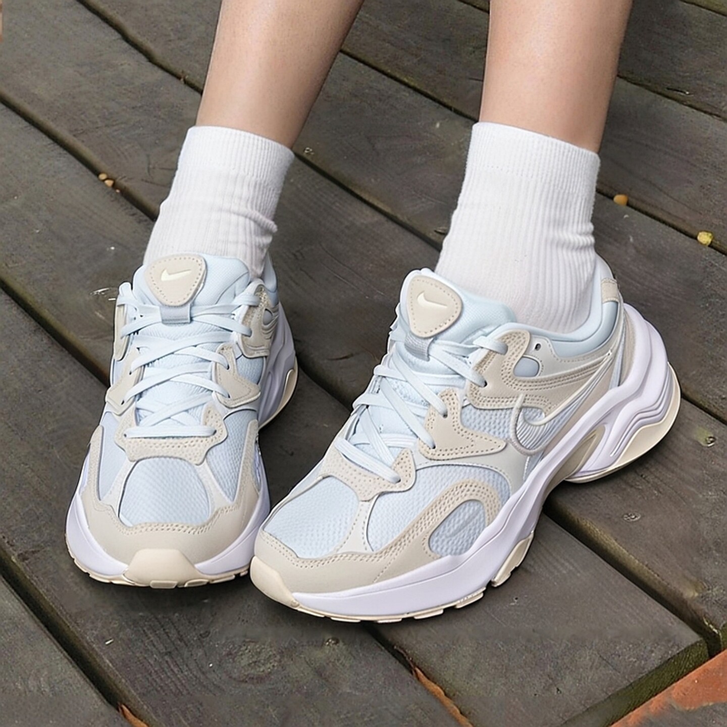 Nike耐克鞋子正品网面运动鞋AL8女鞋缓震老爹鞋轻便跑步鞋旅游鞋