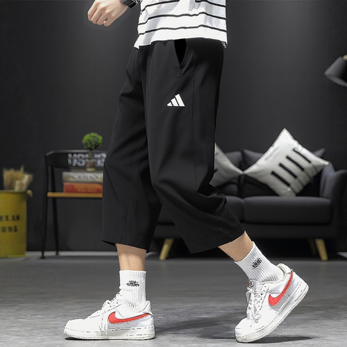 正品假一赔十短裤男夏速干七分裤