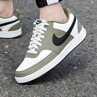 Nike耐克鞋子正品低帮板鞋COURT VISION男鞋厚底运动鞋新款休闲鞋