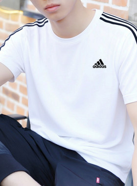 正品假一赔十美式短袖复古男装夏