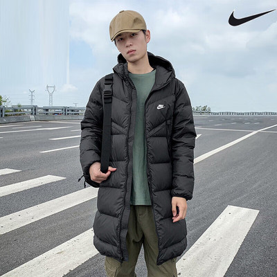 耐克官方正品防风保暖长款羽绒服