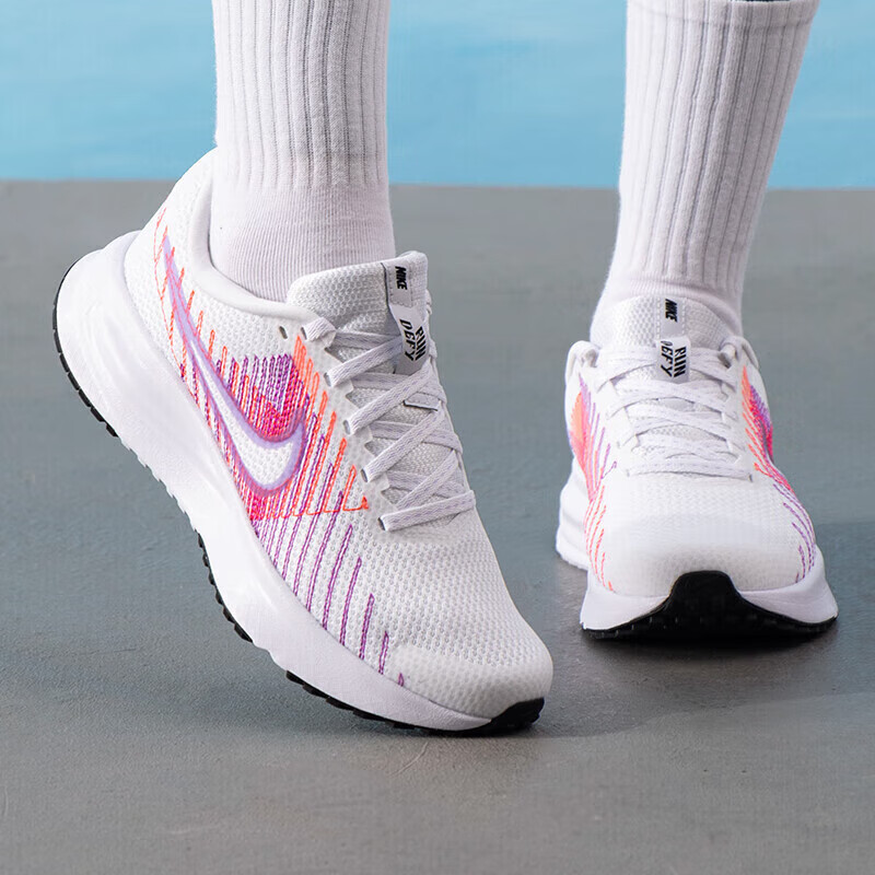 粉色女鞋耐克鞋25夏季新款透气户外旅行鞋跑步鞋透气休闲鞋运动鞋