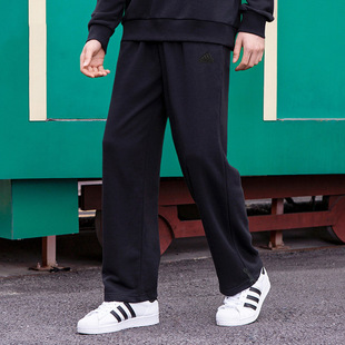 针织纯棉长裤 新款 大码 运动裤 子IT3968 阿迪达斯直筒裤 跑步裤 男秋季