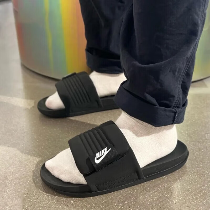 Nike耐克拖鞋男魔术贴运动鞋子2025夏季新款一字拖正品沙滩鞋凉鞋