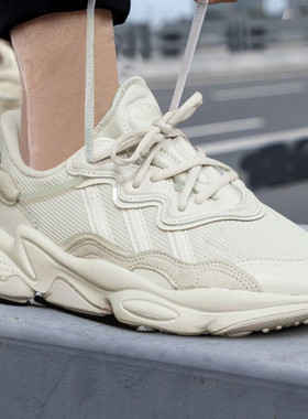 阿迪达斯三叶草男鞋OZWEEGO灰色老爹鞋男士复古运动休闲鞋FX6029