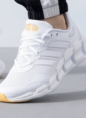 阿迪达斯L清风男鞋2025年夏季新款CLIMACOO透气运动鞋缓震跑步鞋