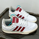 酒红篮球情侣复古耐磨低帮小白鞋 新款 JQ3926 男女冬季 阿迪达斯板鞋