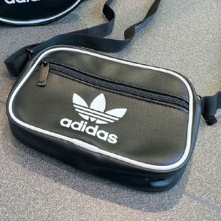 阿迪达三叶草单肩包女包新款皮面休闲斜挎包女运动包IT7598 7592