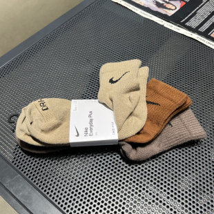 男女中筒袜Nike耐克袜子新款 篮球运动袜跑步短袜速干训练袜针织袜