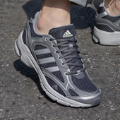 男鞋 阿迪达斯男女鞋 灰色运动鞋 缓震复古篮球情侣老爹鞋 春季 新款