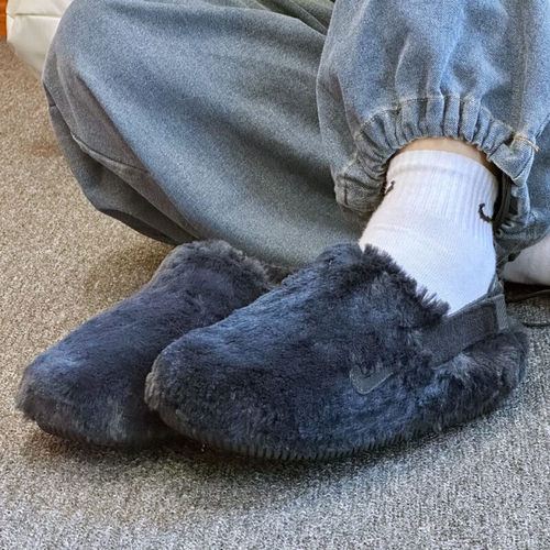 耐克官方正品加绒拖鞋女运动凉鞋