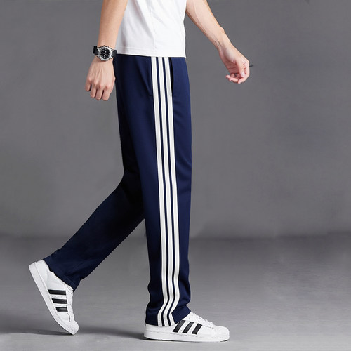 正品假一赔十男裤子运动直筒裤