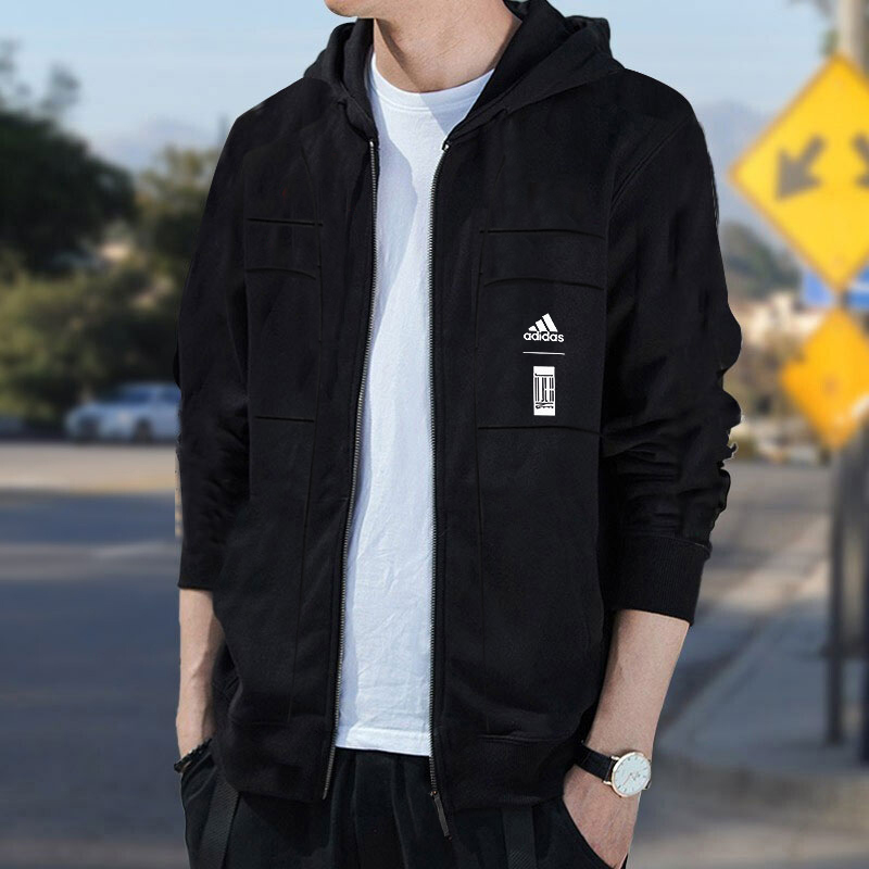 假一赔十adidas阿迪达斯外套男秋