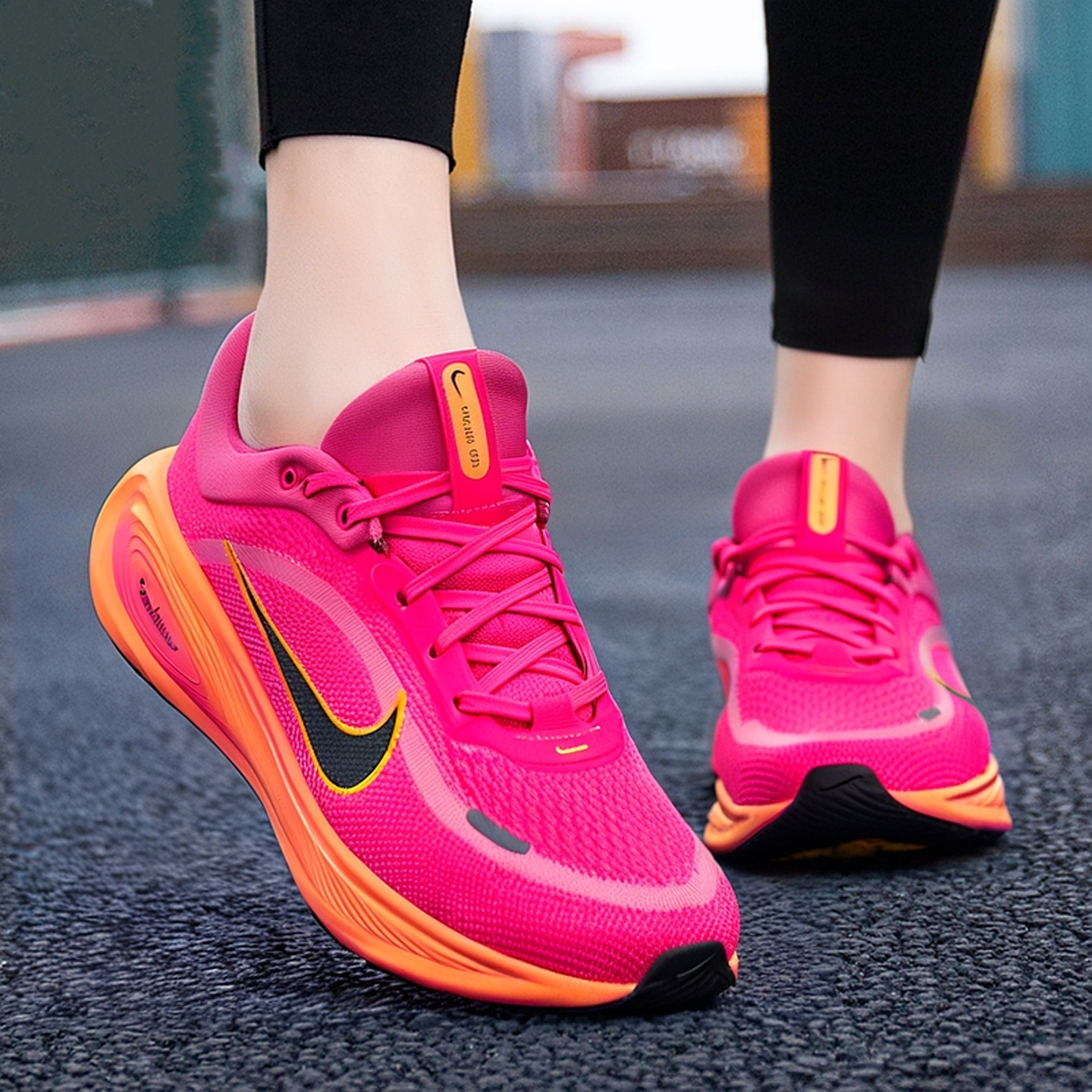 Nike耐克女鞋秋冬季新款STELLAR RIDE厚底缓震回弹训练低帮跑步鞋