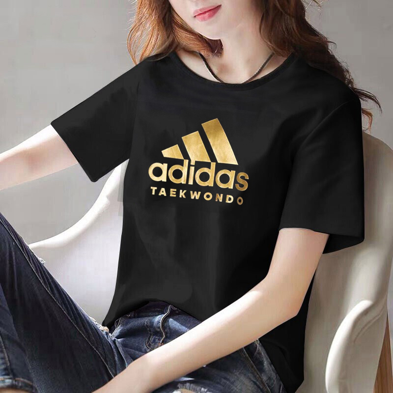 adidas阿迪达斯金标短袖女夏T恤