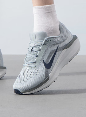 NIKE耐克灰色运动鞋男鞋AIR WINFLO 11缓震轻便休闲鞋气垫跑步鞋