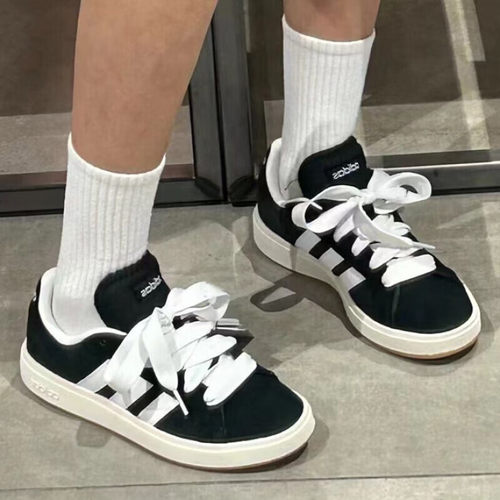 正品Adidas三叶草面包鞋运动板鞋