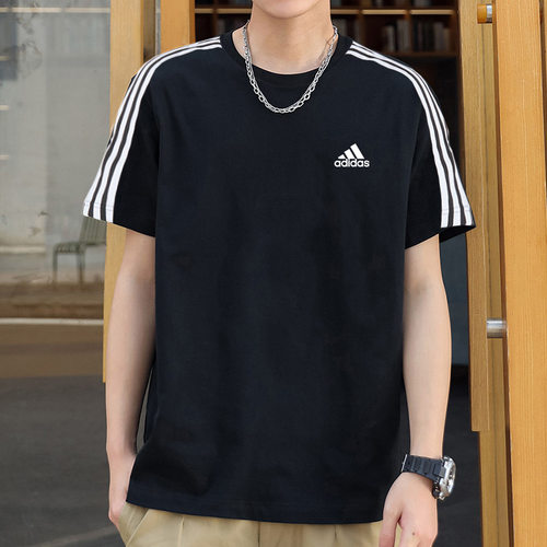 正品假一赔十纯棉短袖男美式T恤