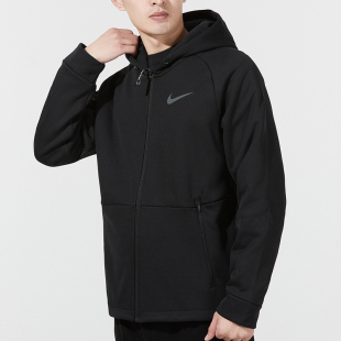 加绒运动服跑步茄克DD2125 2025秋冬新款 耐克连帽外套男装 Nike正品