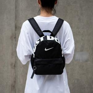 Nike耐克双肩包2023春新款黑色ins男女包儿童书包潮流背包DR6091