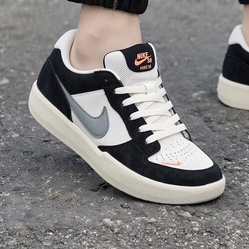 Nike耐克鞋子翻毛皮板鞋新款男鞋复古运动鞋SB FORCE 58休闲鞋潮