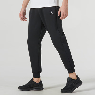 耐克运动加绒长裤束脚裤针织休闲