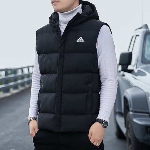 Adidas羽绒马甲背心无袖外套