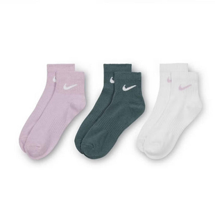 Nike耐克袜子新款男女袜中筒袜速干薄款透气篮球袜健身跑步运动袜