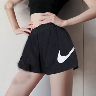 Nike耐克女子梭织短裤热裤夏季宽松健身训练跑步大勾运动裤DM6740