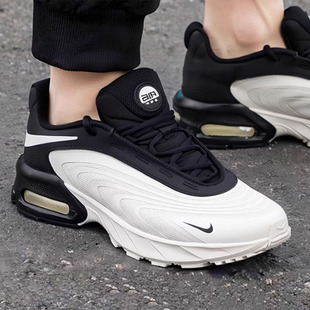 Nike耐克气垫鞋厚底老爹鞋黑白配色男鞋跑步户外休闲鞋轻便运动鞋