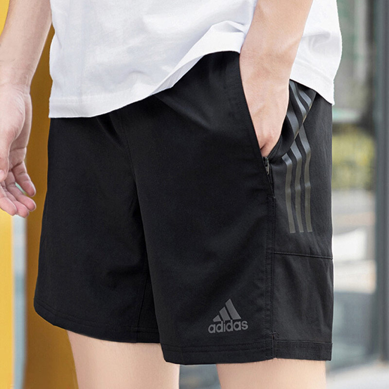 Adidas阿迪达斯短裤男2023夏季新款梭织五分裤子透气运动裤CV4293
