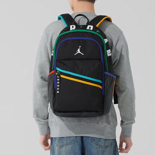 Jordan双肩背包学生书包春季新款大容量旅行包篮球训练休闲运动包