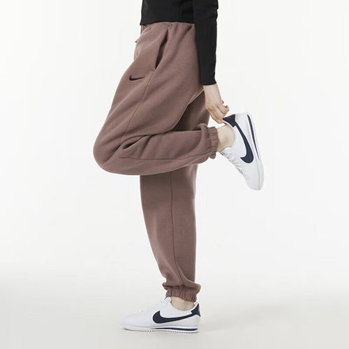 耐克官方正品加绒针织运动裤束脚