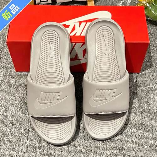 Nike耐克男子运动拖鞋轻便一字拖