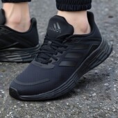 男鞋 新款 低帮轻便户外健身运动鞋 阿迪达斯黑武士跑步鞋 透气休闲鞋