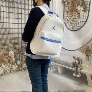 Jordan乔丹皮面双肩包25春季新款运动包男女防水背包正品AJ旅行包