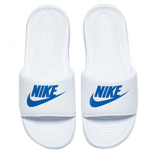 Nike假一赔十白色一字拖