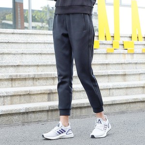 adidas阿迪达斯裤子女运动裤春季新款正品小脚裤休闲卫裤FM9309