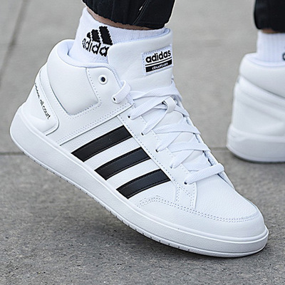 假一赔十adidas阿迪达斯中帮男鞋