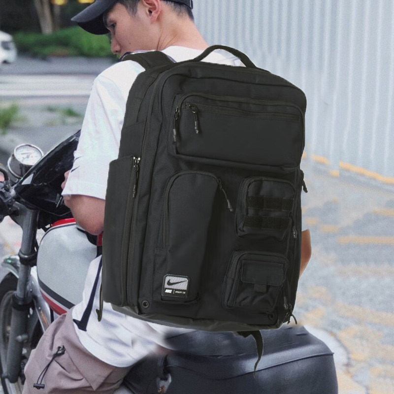 多口袋登山包Nike耐克正品双肩包男女户外运动包新款轻便休闲背包
