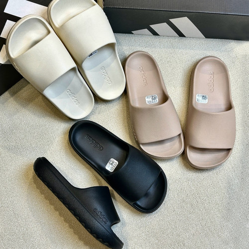 阿迪达斯拖鞋男女夏季新款复古厚底缓震篮球运动凉鞋一字拖JP9580