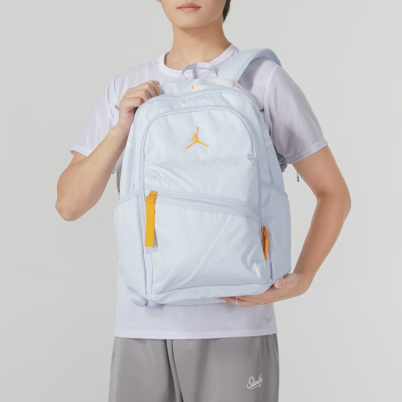正品Jordan双肩包耐克男女学生书包aj大容量登山包休闲包运动背包