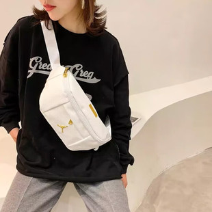 儿童背包2025新款Jordan男女包胸包休闲单肩包斜挎包JD2233015GS