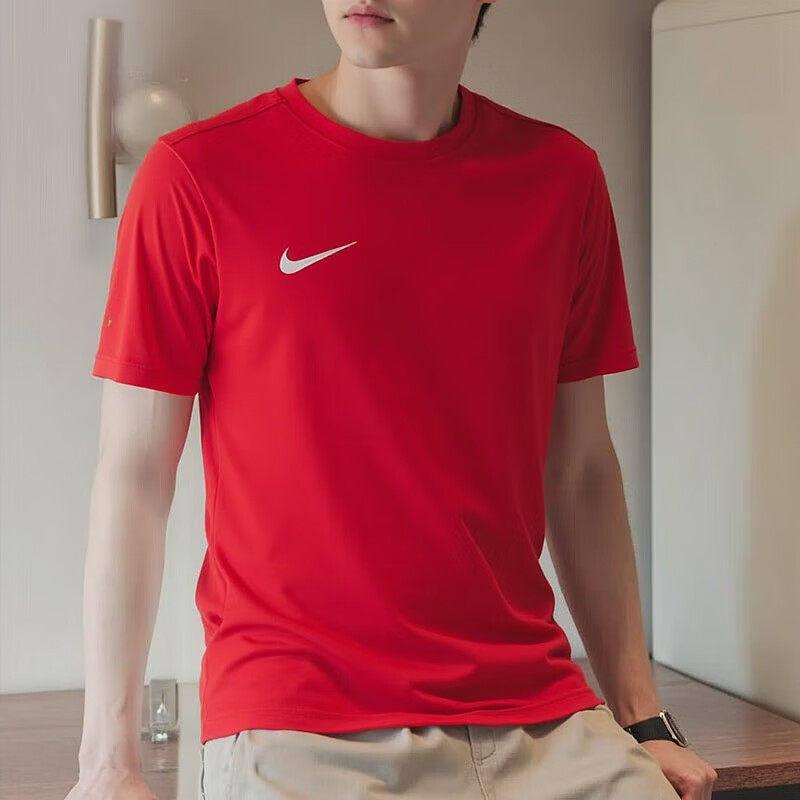 红短袖耐克正品新年款透气速干薄款正品男士套头衫运动健身服T恤,运动服/休闲服装,运动T恤,淘宝优惠券,粉丝福利购,淘宝优惠卷
