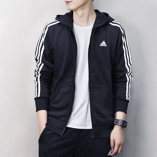 正品假一赔十外套男蓝色运动服